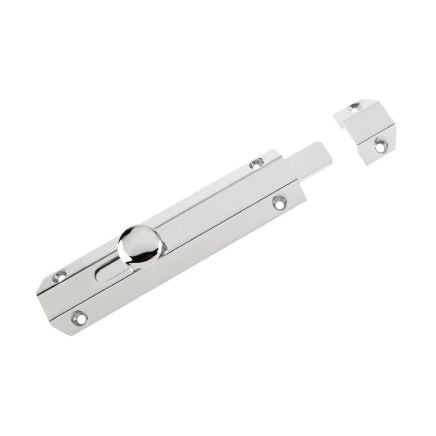 Zoo Hardware Surface Bolt 150mm - Polished Chrome