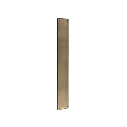 Burlington Finger Plate 450 X 75mm Antique Brass - By Frelan Hardware - BUR778AB