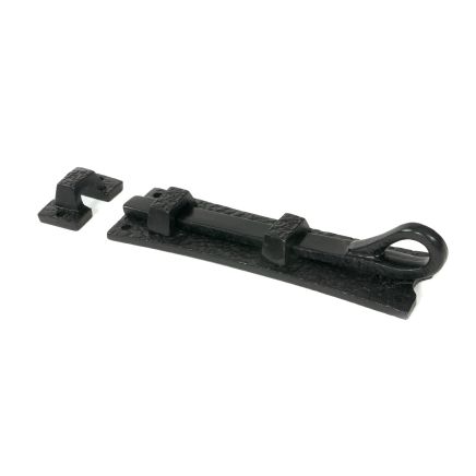 Black 6" Straight Monkeytail Bolt