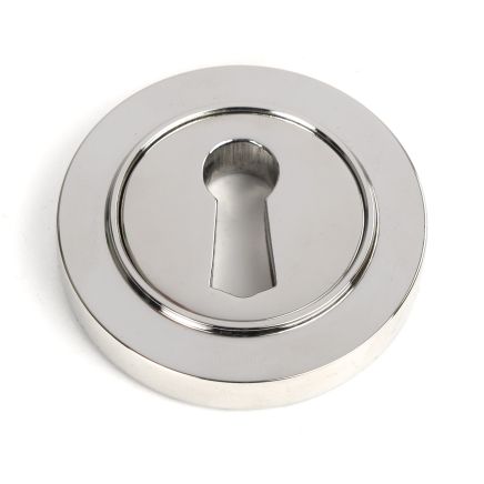 Polished Marine SS (316) Round Escutcheon (Plain)