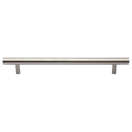 Heritage Brass Door Pull Handle Bar Design 457mm Satin Nickel Finish