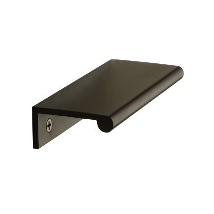 Heritage Brass EPR Edge Pull Cabinet Handle 100mm Matt Bronze finish