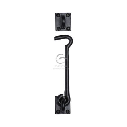 Black Iron Rustic Cabin Hook 4"
