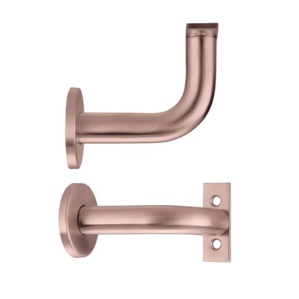Zoo Hardware Handrail Bracket (Concealed) SSS - 3" - Tuscan Rose Gold