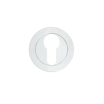 Zoo Hardware Escutcheon euro profile - Polished Chrome