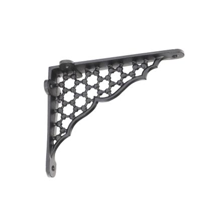 Honeycomb Shelf Bracket Black (Sold in Pairs)