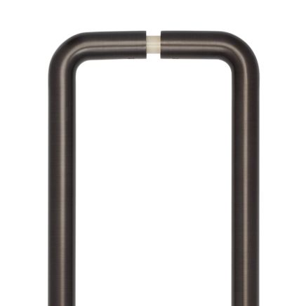CRES 425mm Back to Back Dark Bronze D Shape Pull Handle - By Frelan Hardware - CRES3002DBB2B