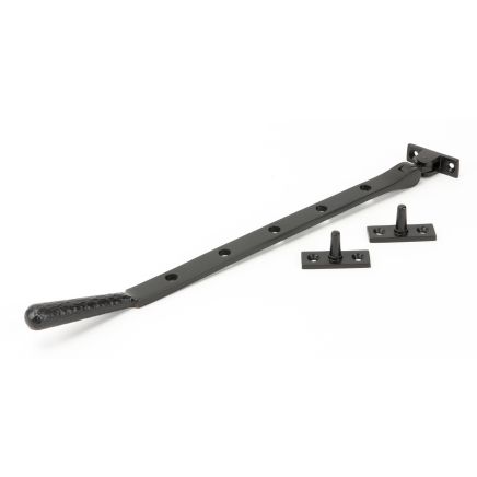 Aged Bronze 12" Hammered Newbury Stay