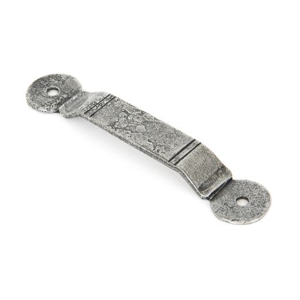 Pewter Penny End Screw on Staple