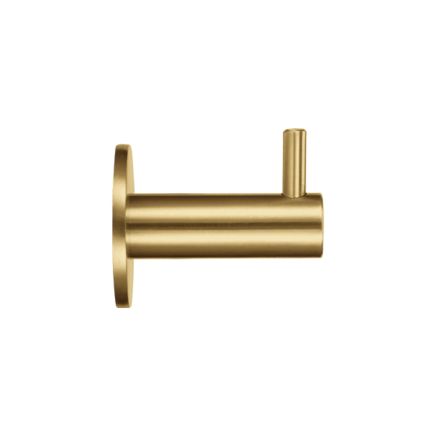 Zoo Hardware Wall Mounted Hook w/ Rose - Satin