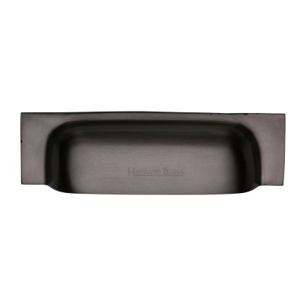 Heritage Brass Drawer Pull Military Design 152mm CTC Matt Bronze Finish