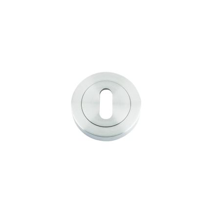 Zoo Hardware Standard profile escutcheon - Satin Chrome