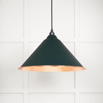 Hammered Copper Hockley Pendant in Dingle