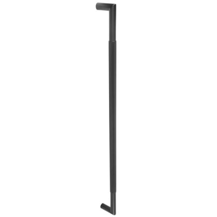 Three One Six Diamond Pull Handles 800x25mm Bolt Through Black - By Frelan Hardware - JMB19