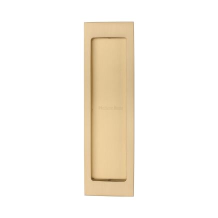 Flush Pull 197mm Satin Brass finish