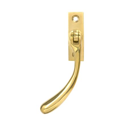 Polished Brass Slim Peardrop Espag - LH