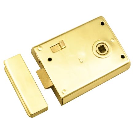 Traditional Rim Latch - Polished Brass