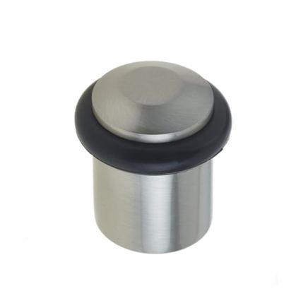 Burlington Chamfered Door Stops Satin Nickel - By Frelan Hardware - BUR961SN