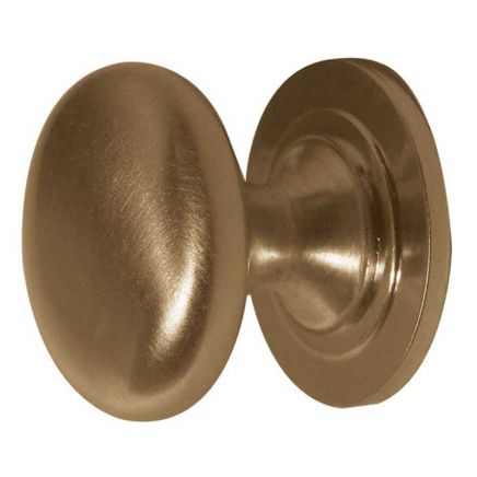 Jedo Traditional Cupboard Knobs 25mm Satin Brass - By Frelan Hardware - JV47ASB