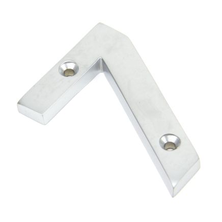 Satin Chrome Numeral 7