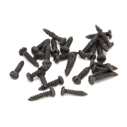 Beeswax 4 x 1/2" Round Head Screws (25)