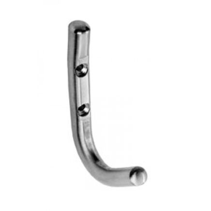 Coat Hook - Bright Stainless Steel