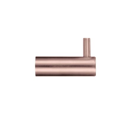 Zoo Hardware Single Coat Hook without Rose - Gold
