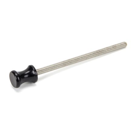 Black ended SS M6 110mm Threaded Bar