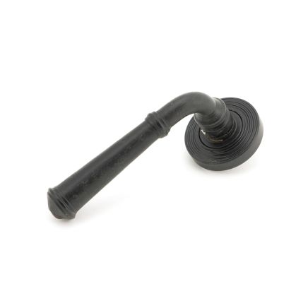 External Beeswax Regency Lever on Rose Set (Beehive) - Unsprung