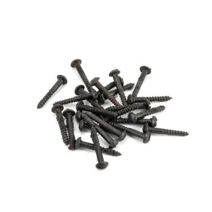 Beeswax 4 x 3/4'' Round Head Screws (25)