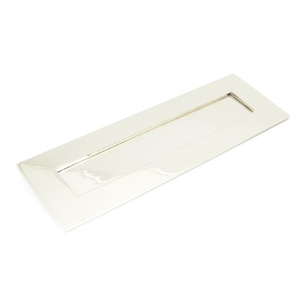 Polished Nickel Large Letter Plate