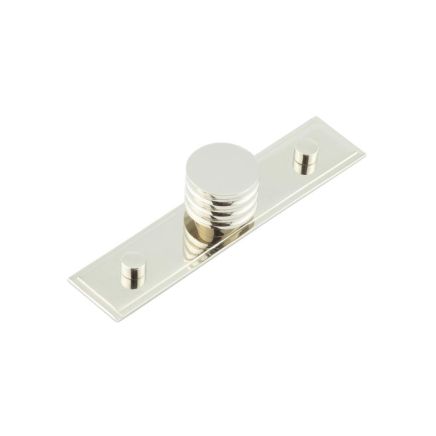 Sturt Cupboard Knobs 30mm Stepped Polished Nickel - By Frelan Hardware - HOX-430PN-6090PN
