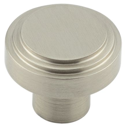 Cropley Cupboard Knobs 30mm Satin Nickel - By Frelan Hardware - HOX1030SN