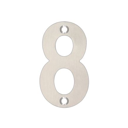 Zoo Hardware Numerals - Polished Stainless