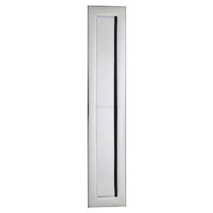 12" Flush Handle Polished Chrome