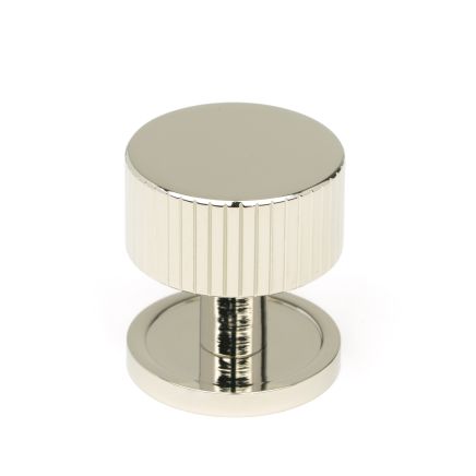 Polished Nickel Judd Cabinet Knob - 32mm (Plain)