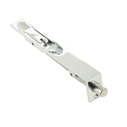 Jedo Brass Lever Action Flushbolts 200x19mm Polished Chrome - By Frelan Hardware - JV5640CPC