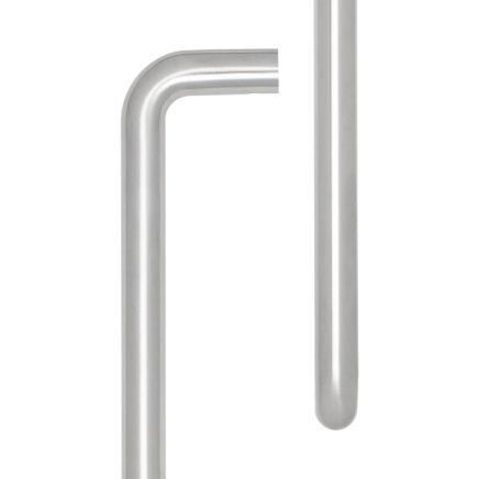 CRES 425mm Face Fix Satin Stainless Steel D Shape Pull Handle - By Frelan Hardware - CRES3002SSSFF