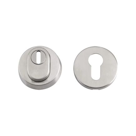 Zoo Hardware Security escutcheon - 53mm dia - Satin Stainless