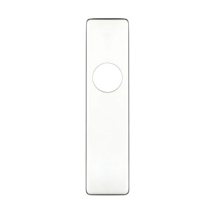 Zoo Hardware Cover plate for 19 mm RTD Lever on Short Backplate - Latch - 45mm x 180mm PSS - Polished Stainless