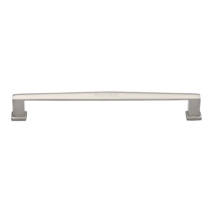 Heritage Brass Cabinet Pull Vintage Design 203mm CTC Satin Nickel Finish
