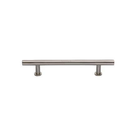 Heritage Brass Cabinet Pull T-Bar Design with 16mm Rose 101mm CTC Satin Nickel Finish