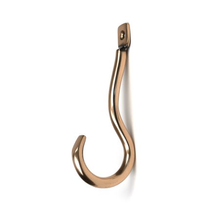 Polished Bronze Anchor Coat Hook