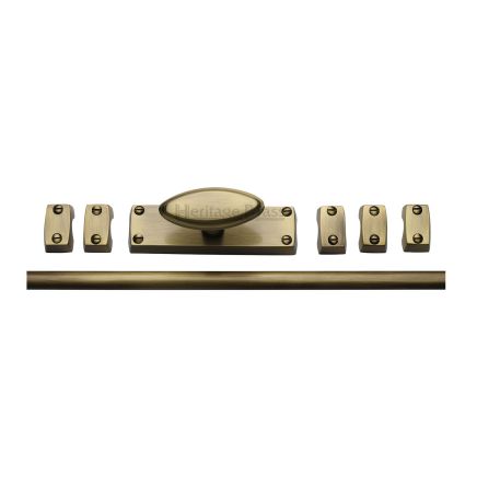 Heritage Brass Espagnolette Bolt Antique Brass finish