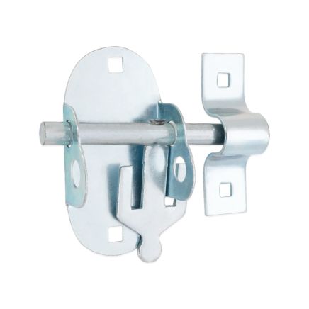 Iron Oval Pad Bolt Zinc