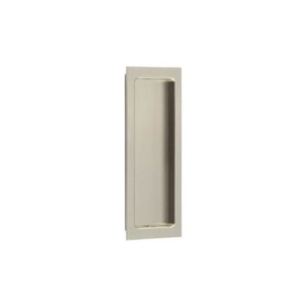 Burlington Rectangular Flush Pull Satin Nickel - By Frelan Hardware - BUR225SN