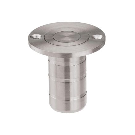 Zoo Hardware Dust Socket for Flush Bolts - Wood 20mm dia. x 38mm - Satin Stainless