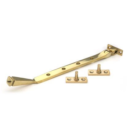Polished Brass 10" Avon Stay
