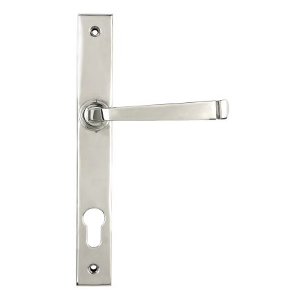 Polished Marine SS (316) Avon Slimline Lever Espag. Lock Set