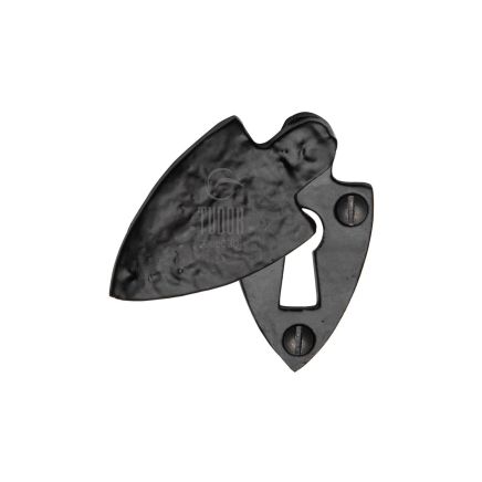 The Tudor Covered Keyhole Black Iron